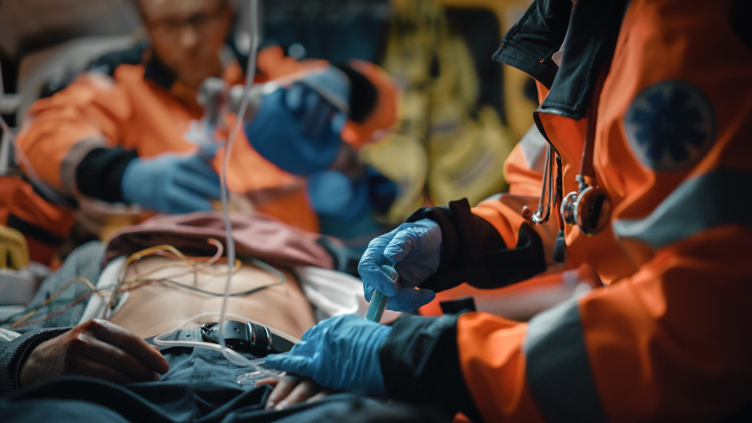 Ems,Paramedics,Team,Provide,Medical,Help,To,Injured,Patient,On Ems,Paramedics,Team,Provide,Medical,Help,To,Injured,Patient,On